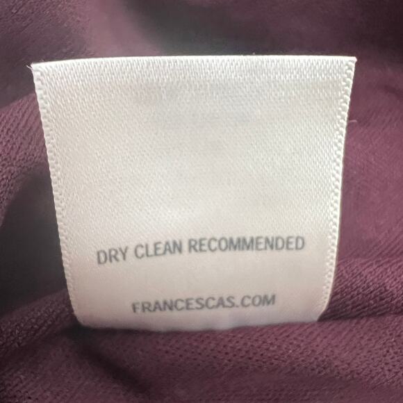 Francesca's Dress Womens Small True Wrap Floral Puff Sleeve Fairy Cottagecore - Picture 13 of 15